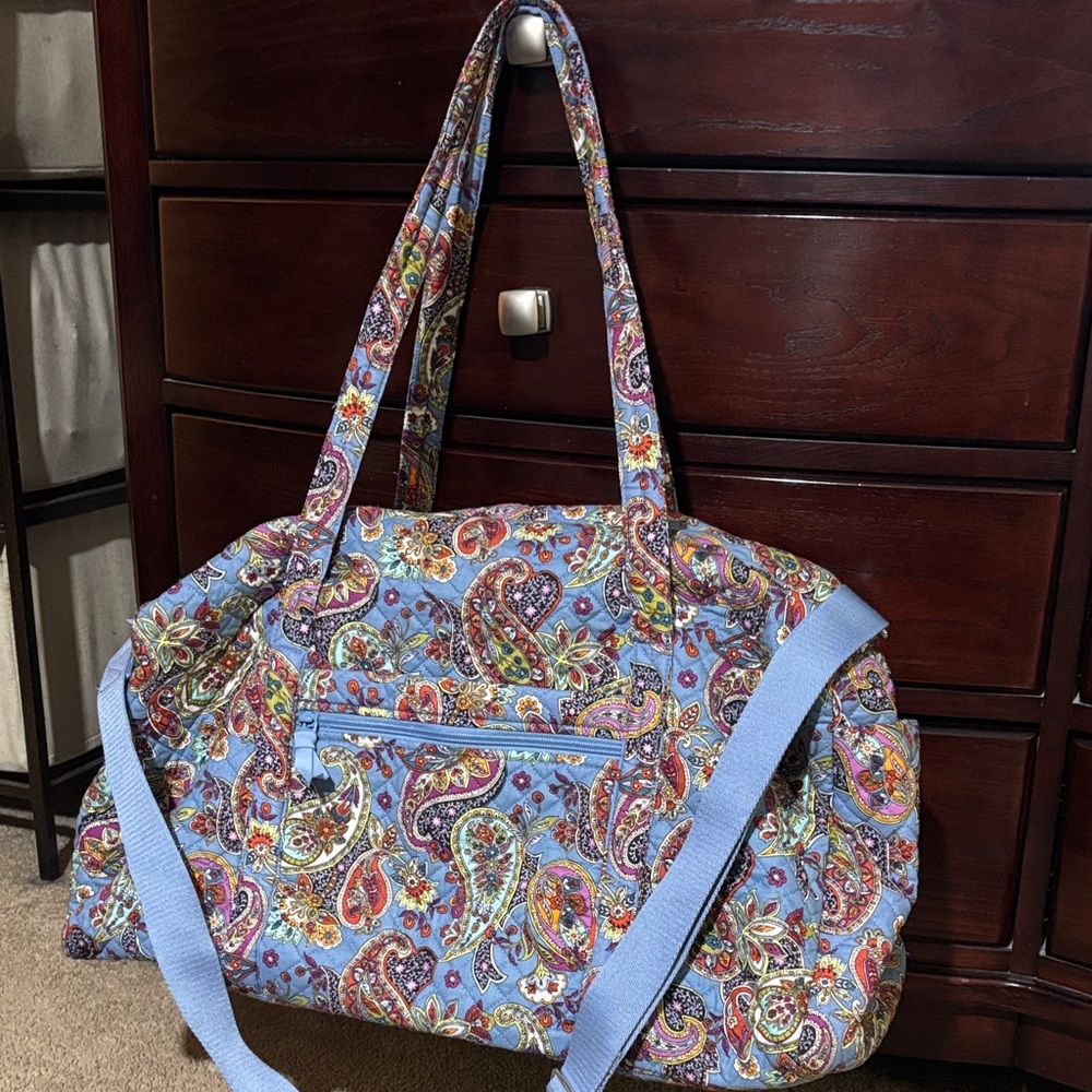 Vera Bradley Paisley Large Duffel Bag